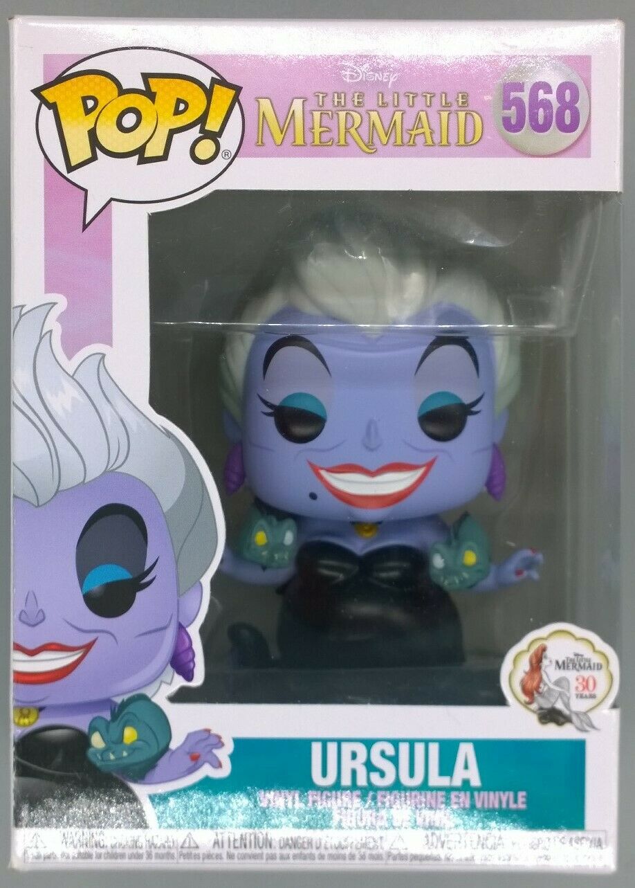 #568 Ursula (w/ Eels) - Disney Little Mermaid Funko POP