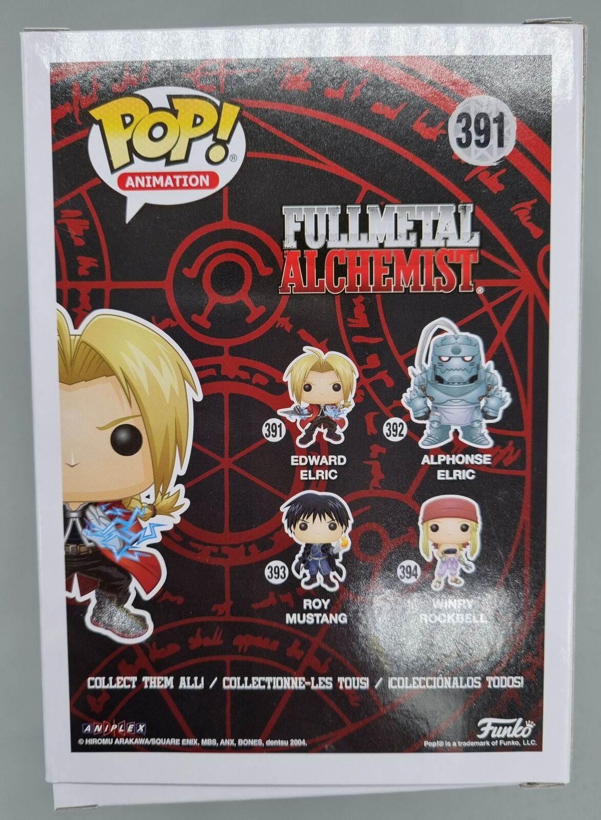 #391 Edward Elric - Full Metal Alchemist Funko POP