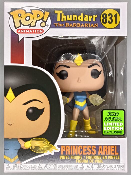 #831 Princess Ariel - Thundarr The Barbarian - 2021 Con Funko POP