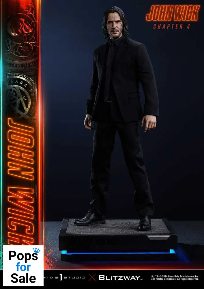 John Wick Chapter 4 Ultimate Premium Masterline Series Statue 1/4 John Wick Deluxe Version 54 cm Statues