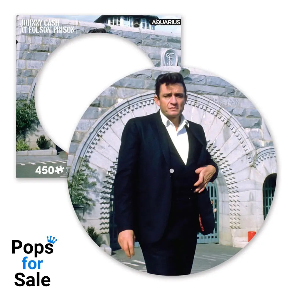 Johnny Cash: Folsom Prison 450 Piece Picture Disc Jigsaw Puzzle Puzzles
