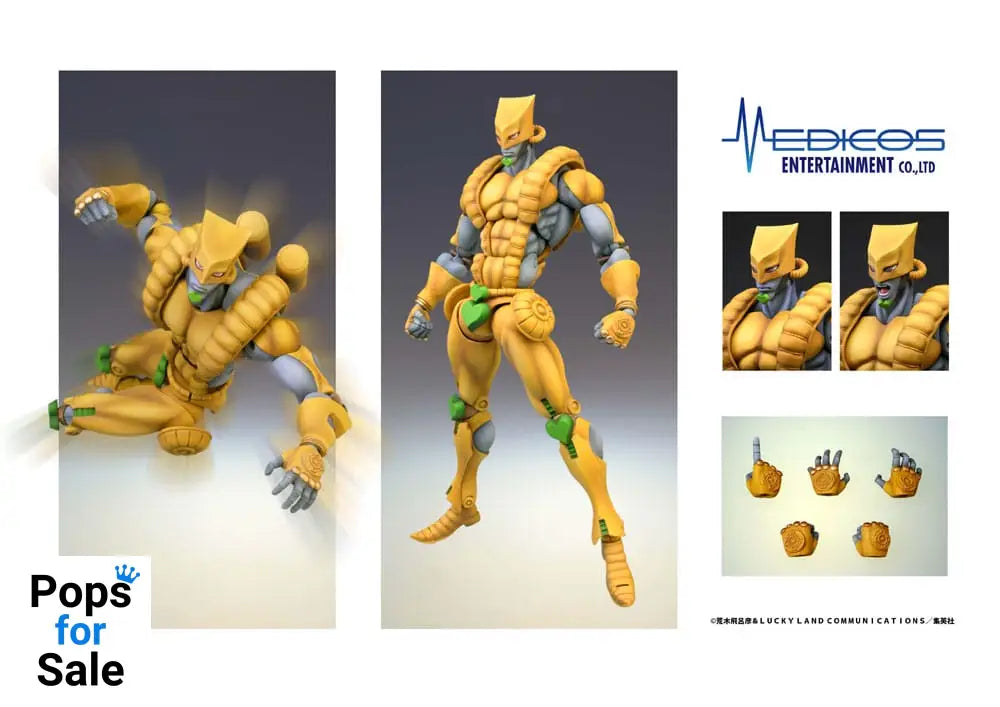 JoJo’s Bizarre Adventure Part3 Stardust Crusaders Super Action Action Figure Chozokado (The World) 16 cm Action figures