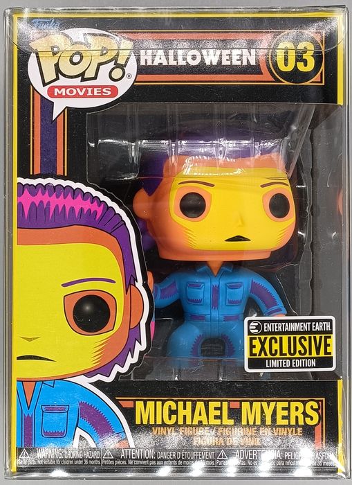 #03 Michael Myers - Blacklight - Halloween - Horror Funko POP