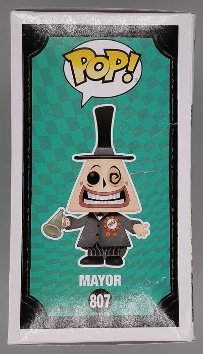 807 Mayor (w/ Plans) Chase - Disney TNBC - Funko POP - Box Damaged