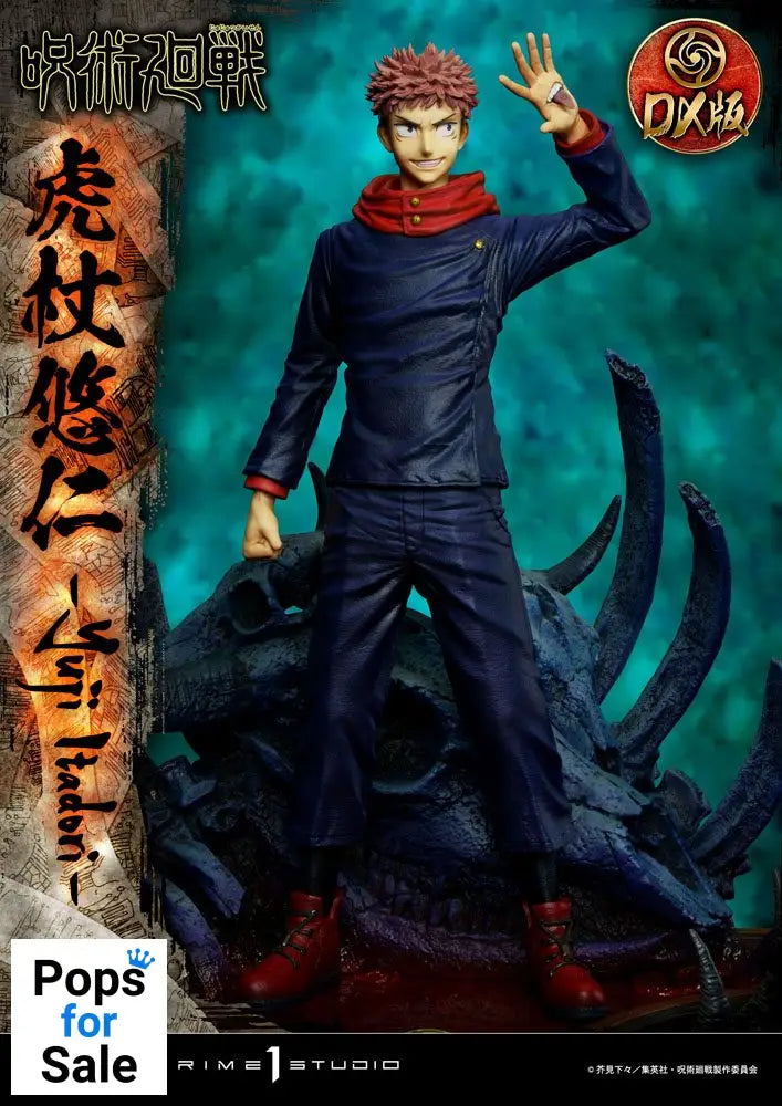 Jujutsu Kaisen Premium Masterline Series Statue Yuji Itadori Deluxe Version 38 cm Statues