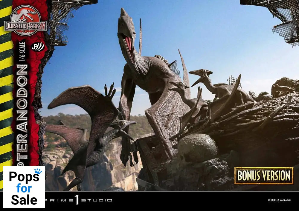 Jurassic Park III Legacy Museum Collection Statue 1/6 Pteranodon Bonus Version 68 cm Statues