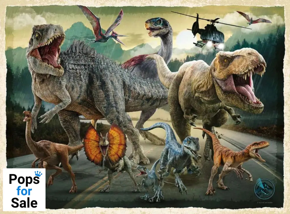 Jurassic World Children's Jigsaw Puzzle XXL Life Finds A Way (200 pieces)