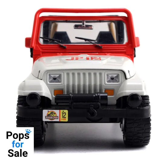 Jurassic World Diecast Model 1/24 1992 Jeep Wrangler