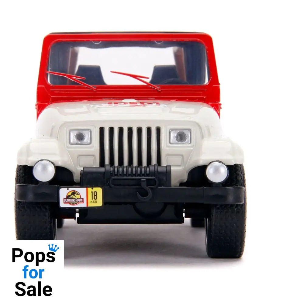 Jurassic World Diecast Model 1/32 Jeep Wrangler Vehicles