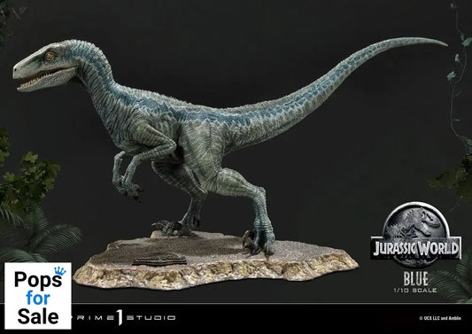 Jurassic World: Fallen Kingdom Prime Collectibles Statue 1/10 Blue (Open Mouth Version) 17 cm