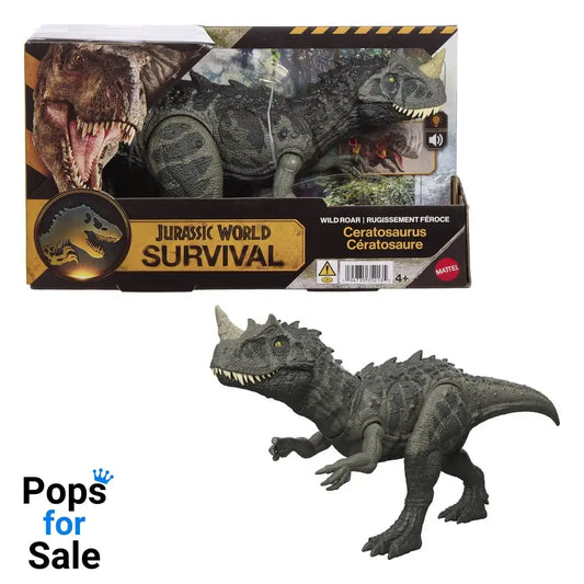 Jurassic World: Survival Action Figure Wild Roar Ceratosaurus