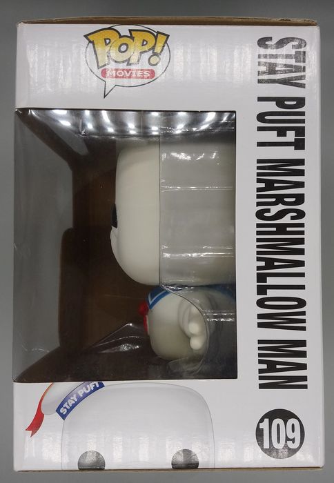 #109 Stay Puft Marshmallow Man 6 Inch - Ghostbusters Box Damaged Funko POP