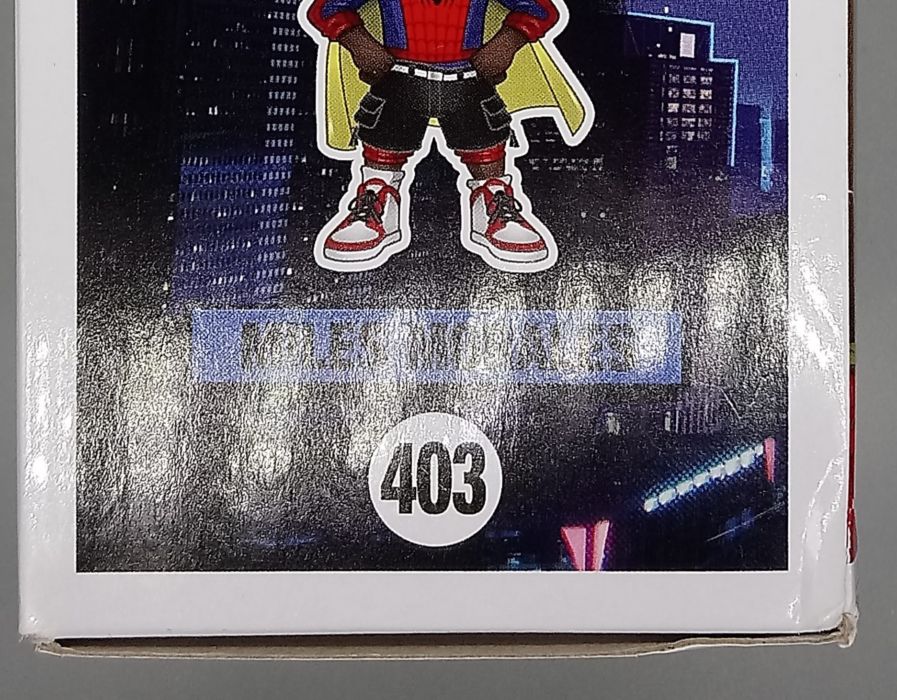 #403 Miles Morales (w/ Cape) Marvel - Box Damaged Funko POP