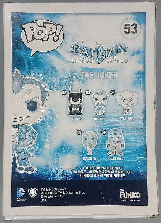 53 The Joker - DC - Batman Arkham Asylum - Funko POP - Box Damaged