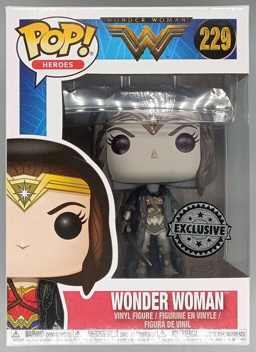 229 Wonder Woman (Cloaked- Sepia) - DC Funko POP