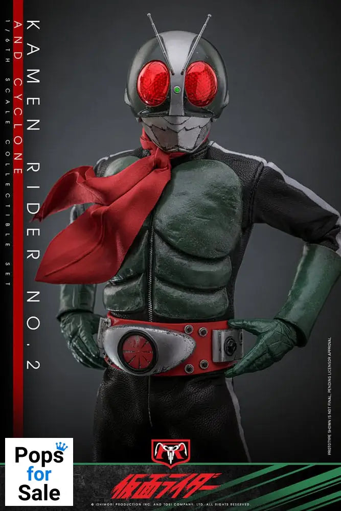 Kamen Rider 1/6 Kamen Rider No. 2 and Cylone 30 cm Action figures