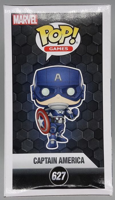 627 Captain America - Marvel Avengers Game Funko POP - Box Damaged