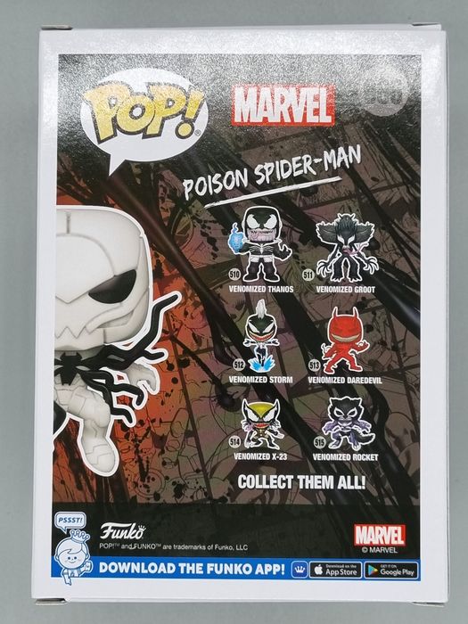 #966 Poison Spider-Man - Marvel Venom Funko POP