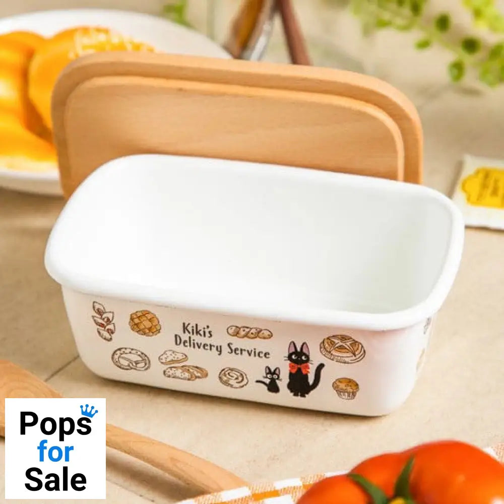 Kiki delivery’s service butter dish with wooden lid Viennese pastries 500 ml Kitchen- and Tableware