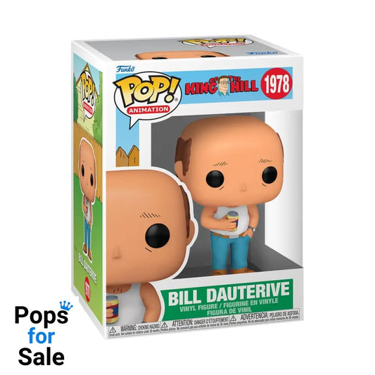 King of the Hill POP! TV Vinyl Figure Bill Dauterive 9 cm