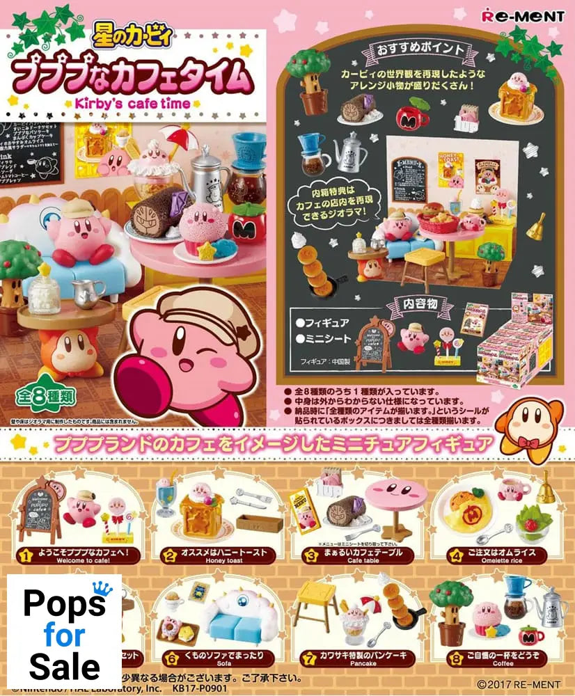 Kirby Mini Figures 6 cm Kirby's Café Time Display (8)