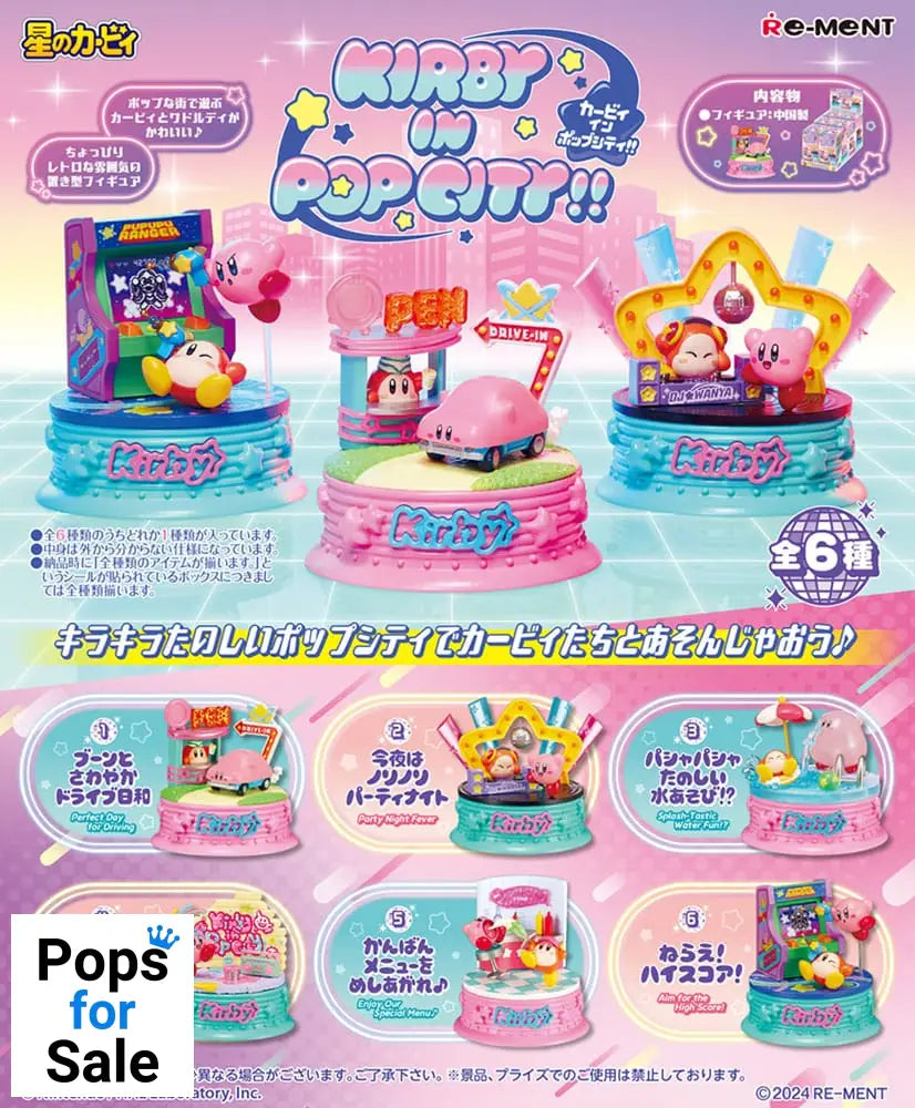 Kirby Mini Figures Kirby in Pop City Display (6)