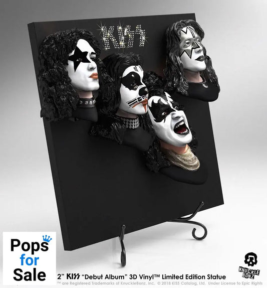 Kiss 3D Vinyl Statue Debut Album 30 cm