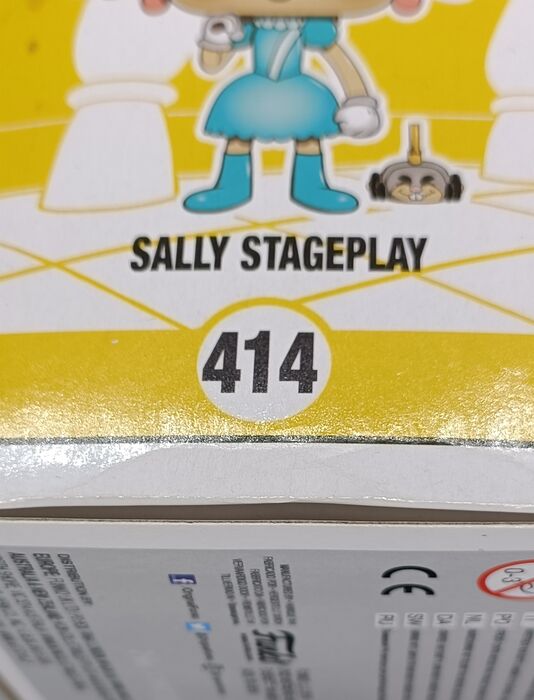 #414 Sally Stageplay - Cuphead - Box Damaged Funko POP