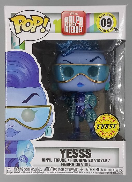 09 Yesss Glitter Chase Edition Disney (Wreck-It Ralph) Funko POP