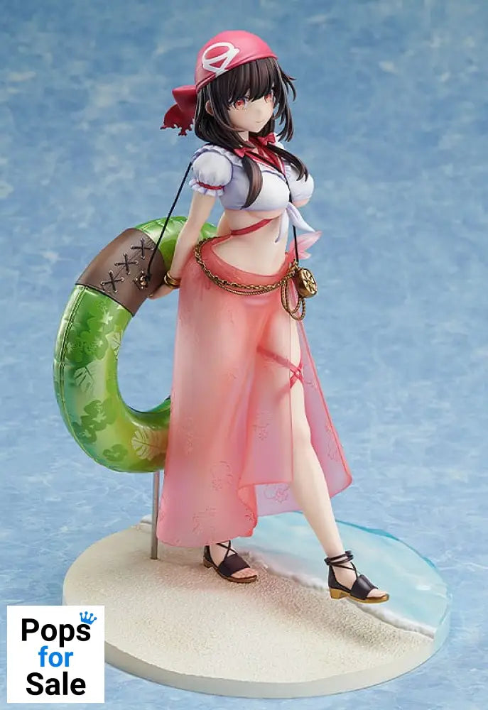 Kono Subarashii Sekai ni Shukufuku wo! Statue 1/7 Yunyun Light Novel Cosplay On The Beach Ver. 25 cm