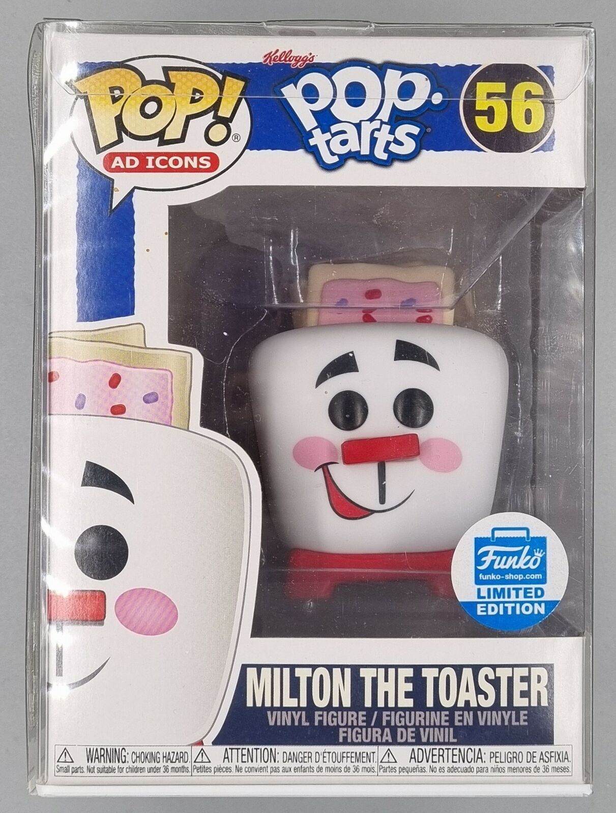 #56 Milton the Toaster - Ad Icons Kellogs Pop Tarts Funko POP