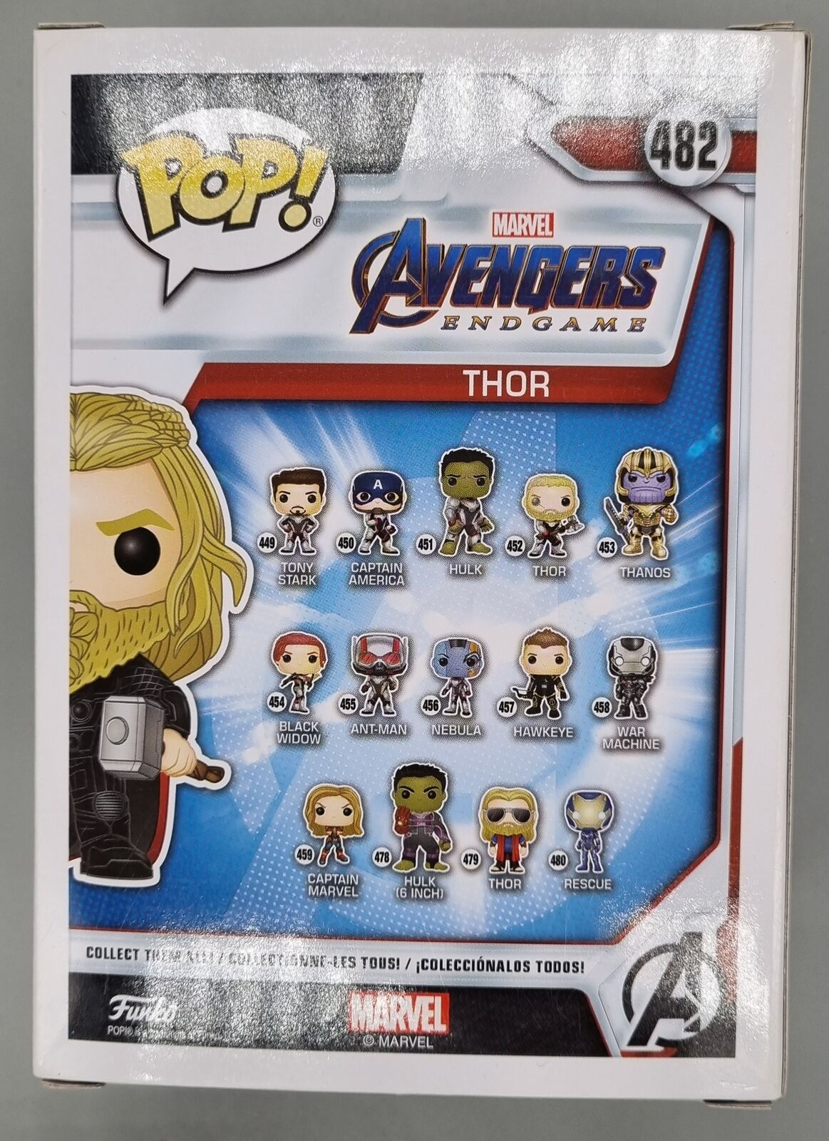 #482 Thor (w/ Stormbreaker and Mj�lnir) Marvel Avengers Funko POP