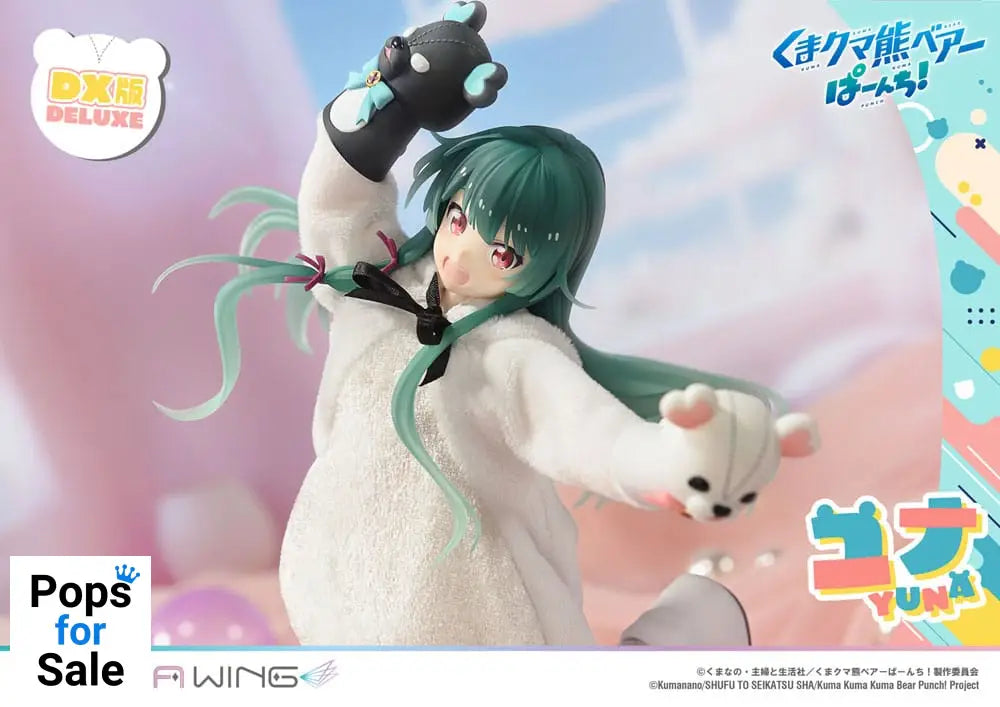 Kuma Kuma Kuma Bear Punch! Prisma Wing PVC Statue 1/7 Yuna Deluxe Version 28 cm Statues