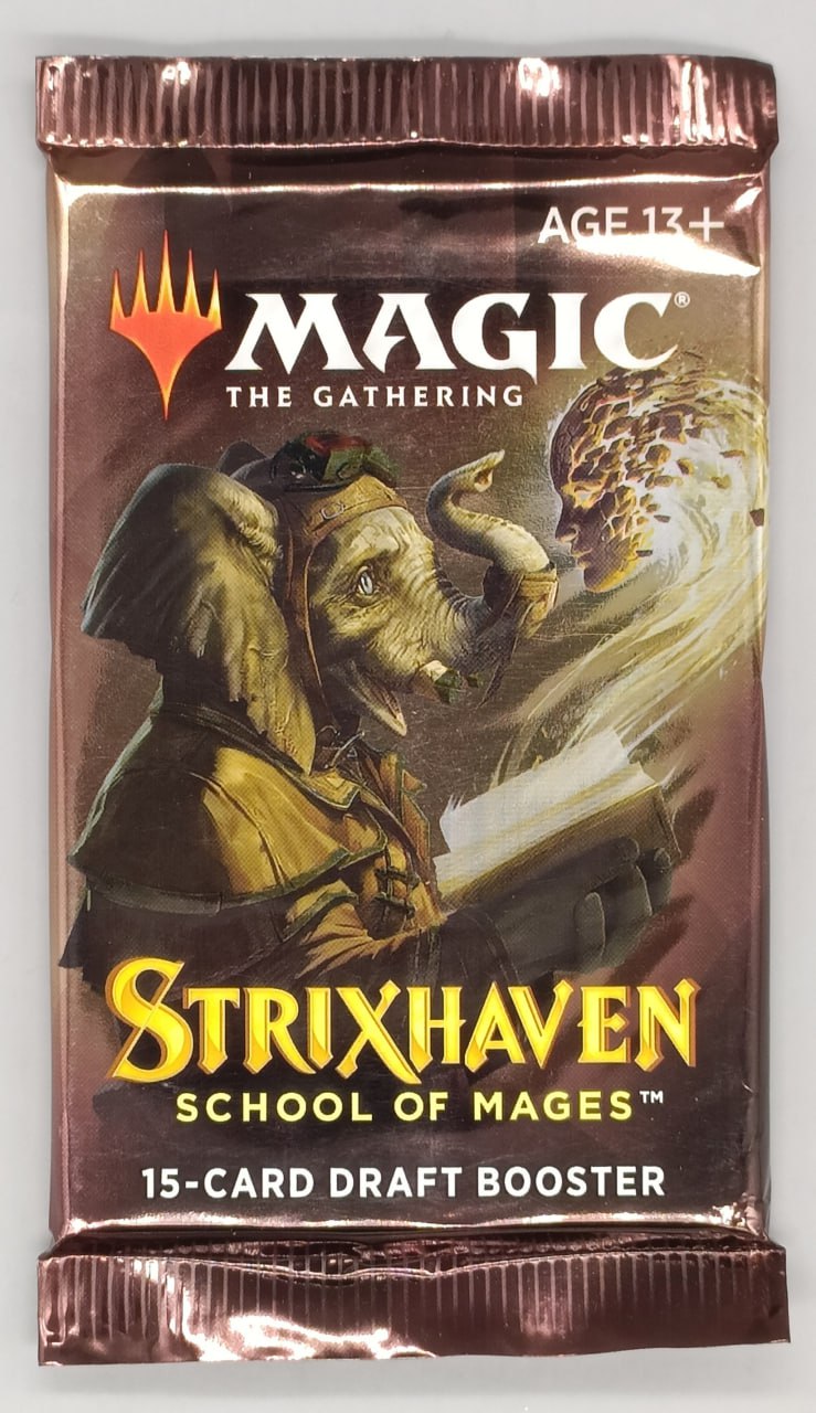 Magic the Gathering Strixhaven: School of Mages Draft Booster NEW