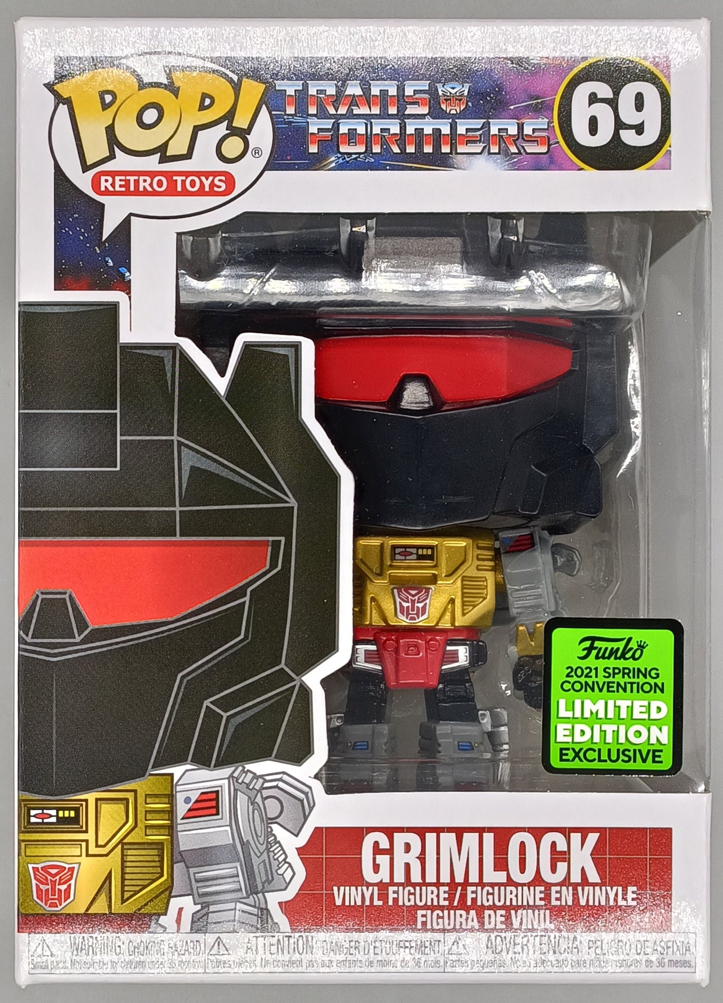 #69 Grimlock - Transformers - 2021 Con Funko POP