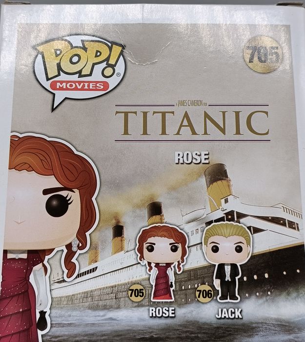 #705 Rose - Titanic - Box Damaged Funko POP
