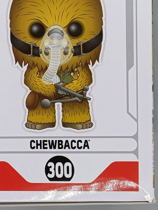 #300 Chewbacca (w/ Mask) - Star Wars Smugglers Bounty - Box Damaged Funko POP