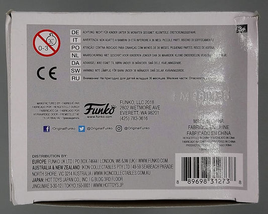 #62 Nearly Headless Nick - Glow - Harry Potter - 2018 Box Damaged Funko POP