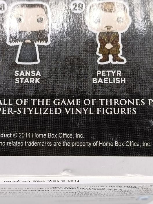 #26 Jon Snow (Castle Black- Muddy) - Game of Thrones Box Damaged Funko POP