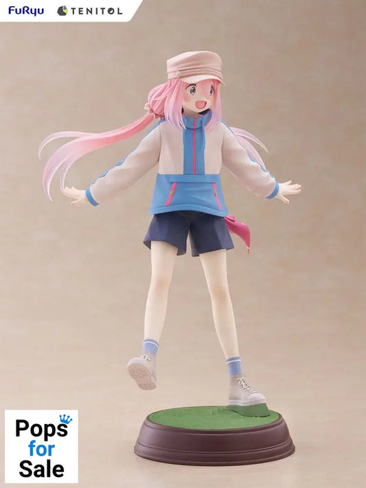 Laid-Back Camp Tenitol PVC Statue Nadeshiko Kagamihara 22 cm