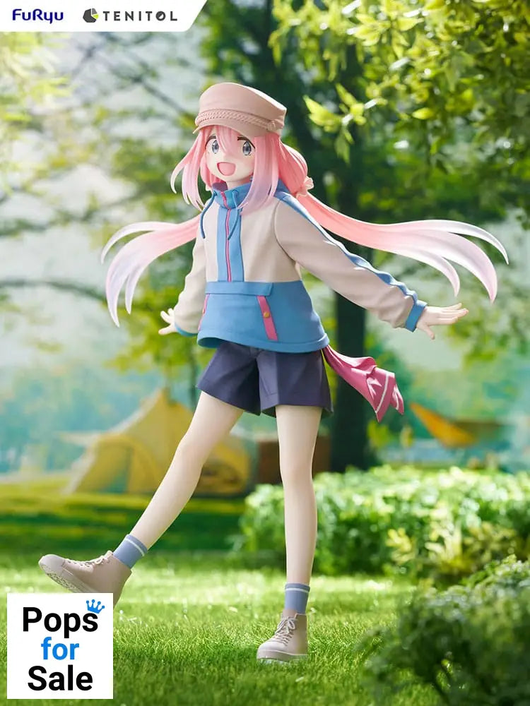 Laid-Back Camp Tenitol PVC Statue Nadeshiko Kagamihara 22 cm