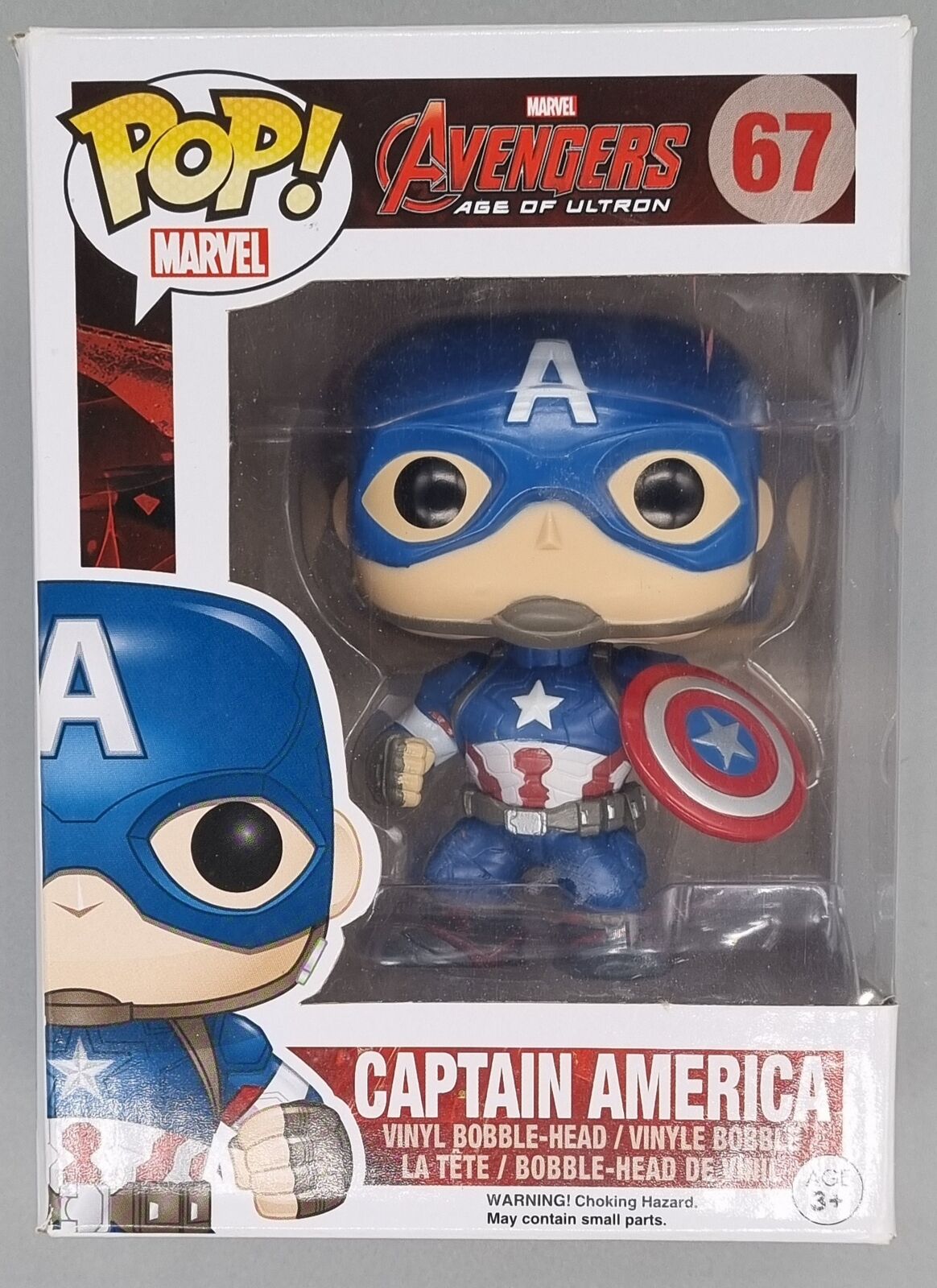#67 Captain America - Marvel Avengers Age Of Ultron Funko POP