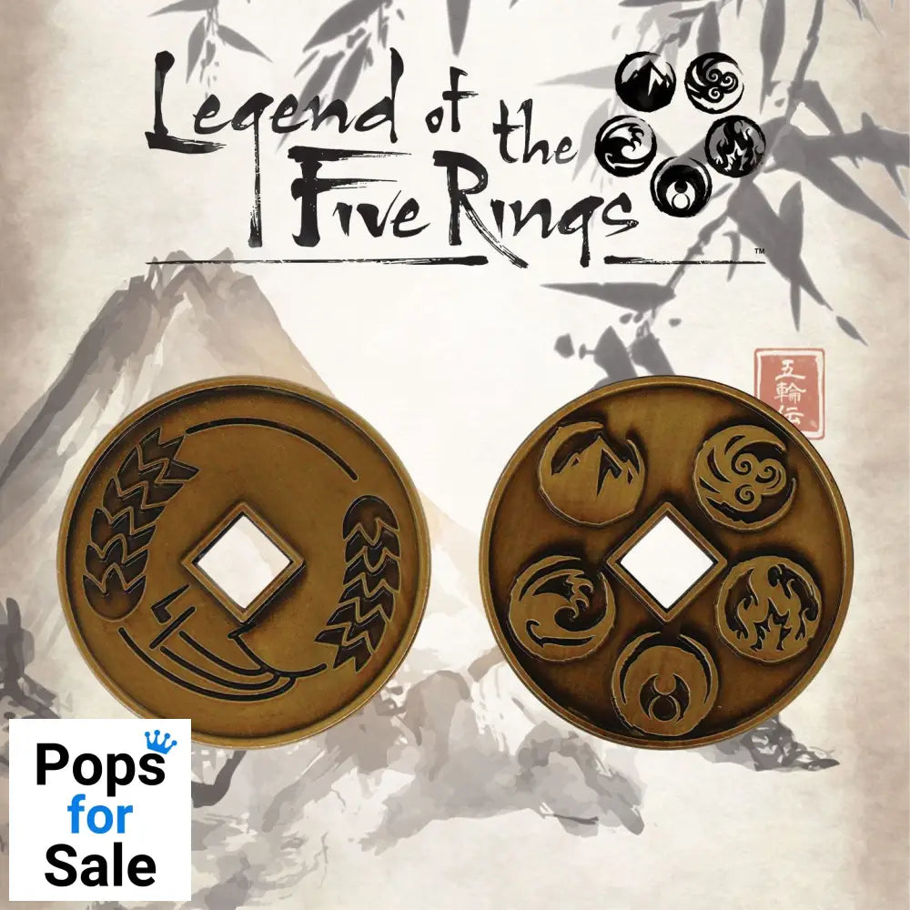 Legend of the Five Rings Limited Edition Collectible Koku Coin Coin