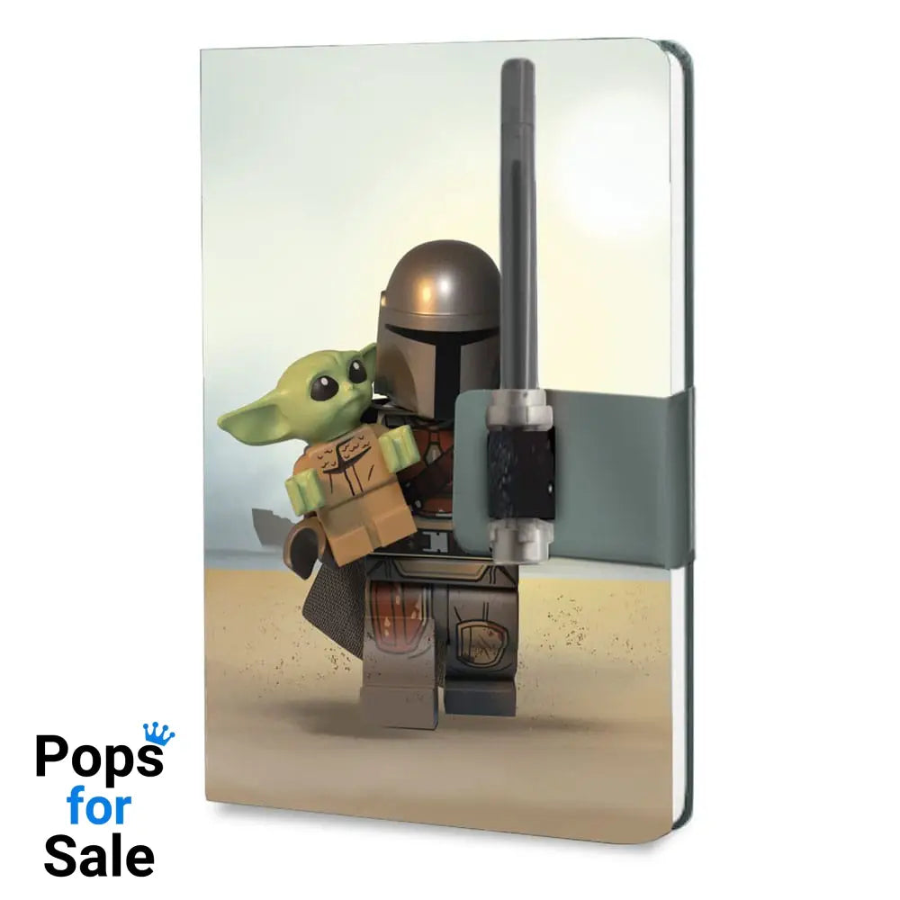 LEGO Star Wars The Mandalorian Notebook with Pen Mandalorian Stationery