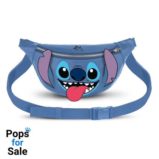 Lilo & Stich Fanny Pack Stitch Tongue Blue