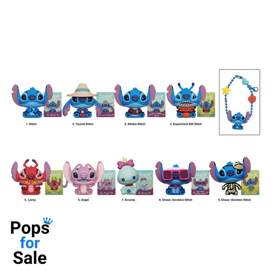 Lilo & Stitch 3D PVC Bag Clips Stitch Charm Display (24)