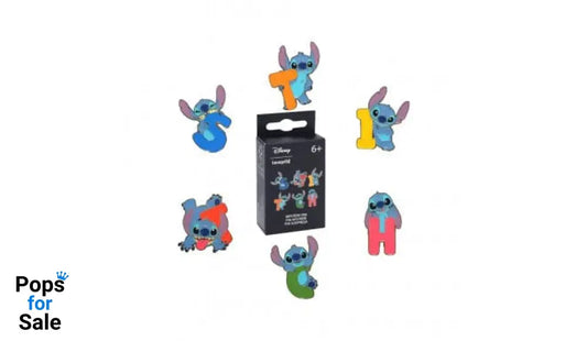 Lilo & Stitch by Loungefly Enamel Pins Blind Box Letters and Poses Display (18)