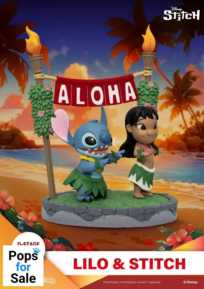 Lilo & Stitch D-Stage PVC Diorama Lilo & Stitch 16 cm Dioramas