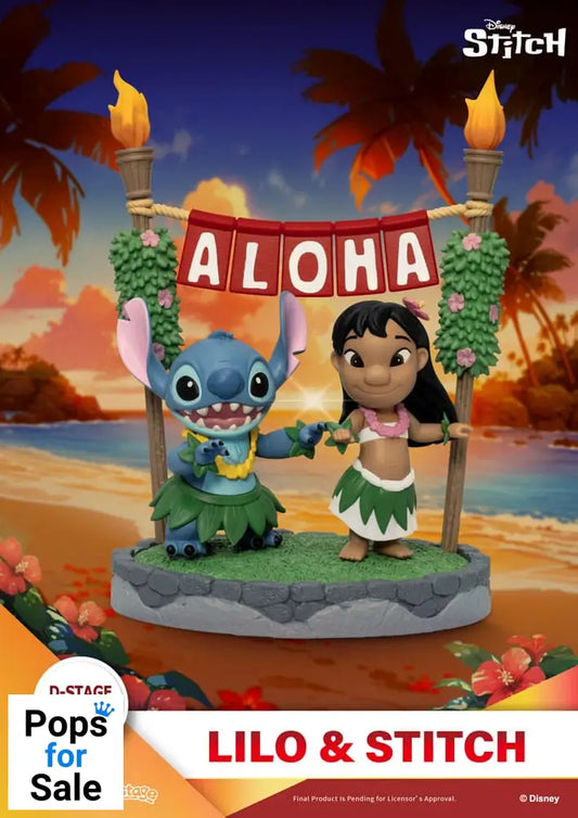 Lilo & Stitch D-Stage PVC Diorama Lilo & Stitch 16 cm
