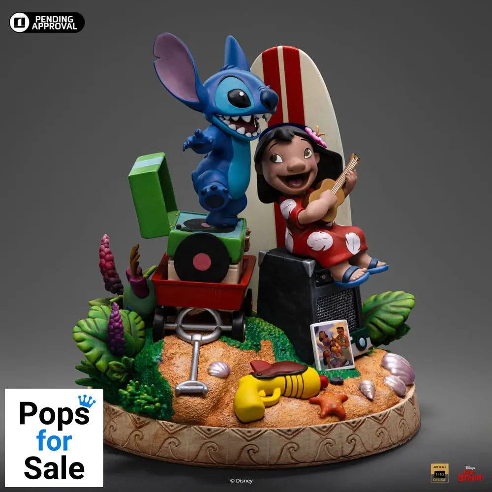Lilo & Stitch Deluxe Art Scale Statue 1/10 Lilo & Stitch 20 cm Statues